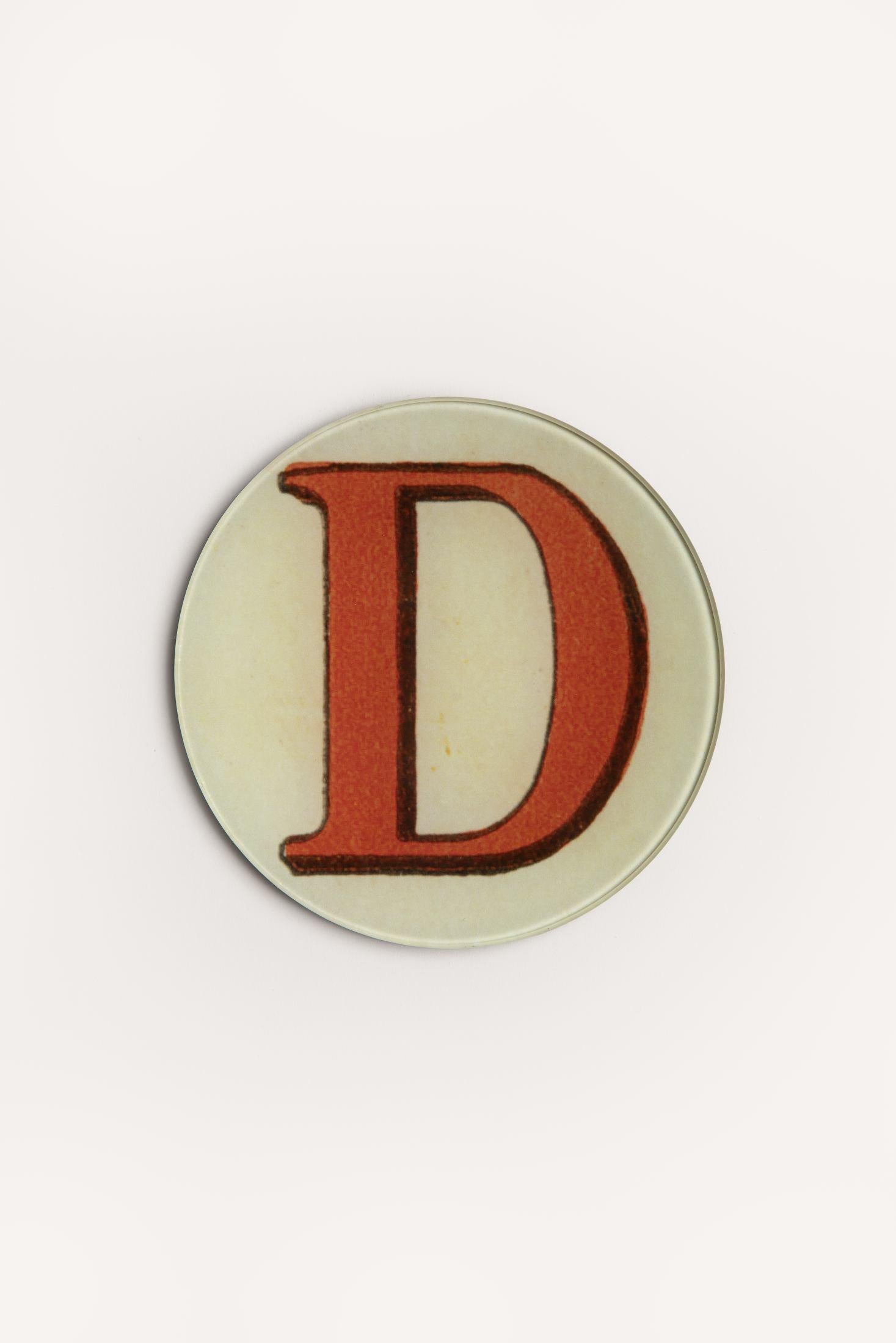 "D" <BR/>ROUND PLATE JDRPRLD 1 John Derian 