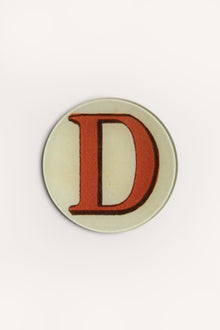 "D" <BR/>ROUND PLATE JDRPRLD 1 John Derian 