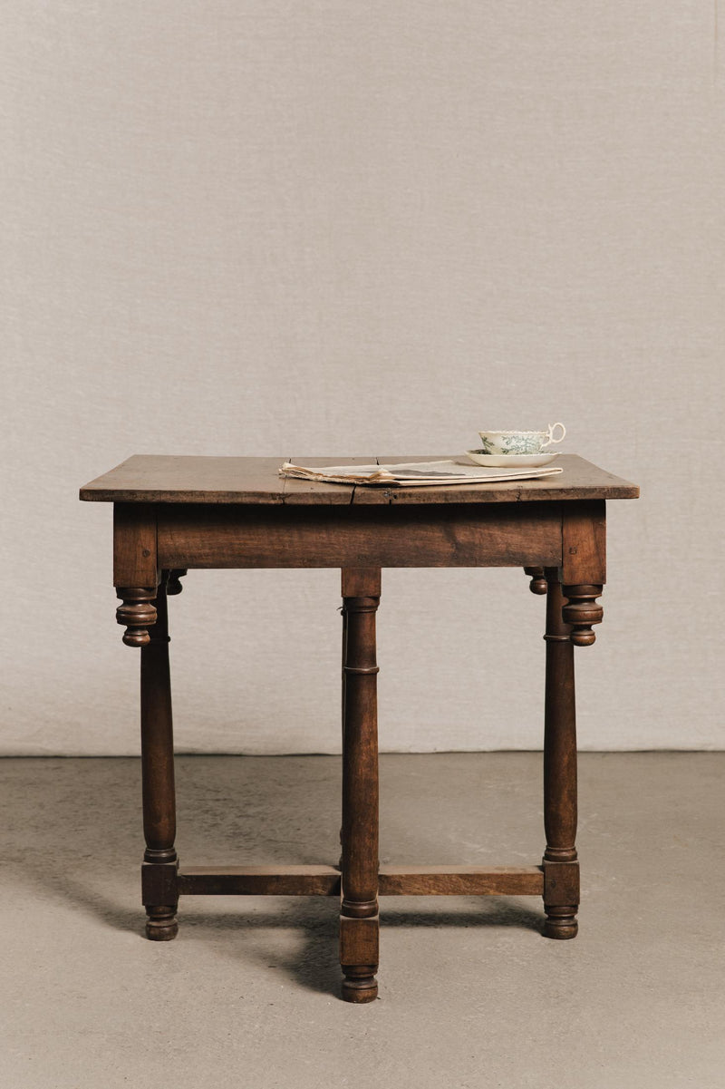 Tavolo console quadrato in rovere<BR/> TAV0011 1 Raw 