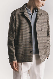 GIACCA PAINTER FLANELLA DI LANA<BR/> JKPTFLVYF5 230 Raw 