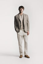 Pantalone Lawrence  raso di Lino TRPLRLCRS6 02 Raw 