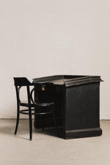 Banco scrittoio nero<BR/><BR/> TAV0046 1 Raw 