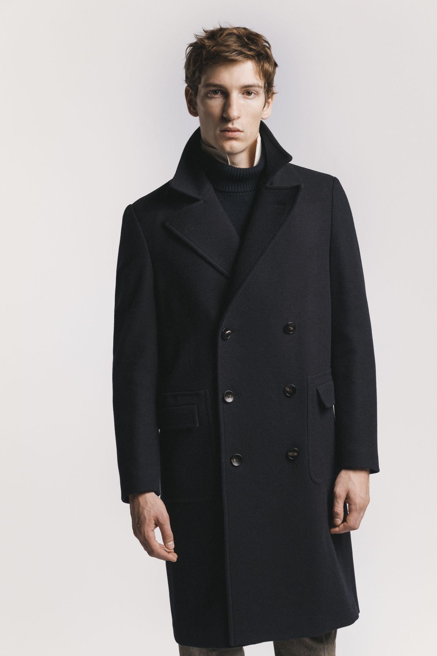 CAPPOTTO BYRON LANA & CASHMERE<BR/><BR/><BR/><BR/> COPLHEBLF5 780 Raw 