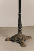 Gheridon da bistrot in ghisa e pietra<BR/> GAR1211 1 Raw 