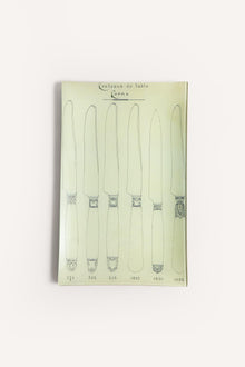 COUTEAUX DE TABLE  TRAY JDRTCTC 1 John Derian 