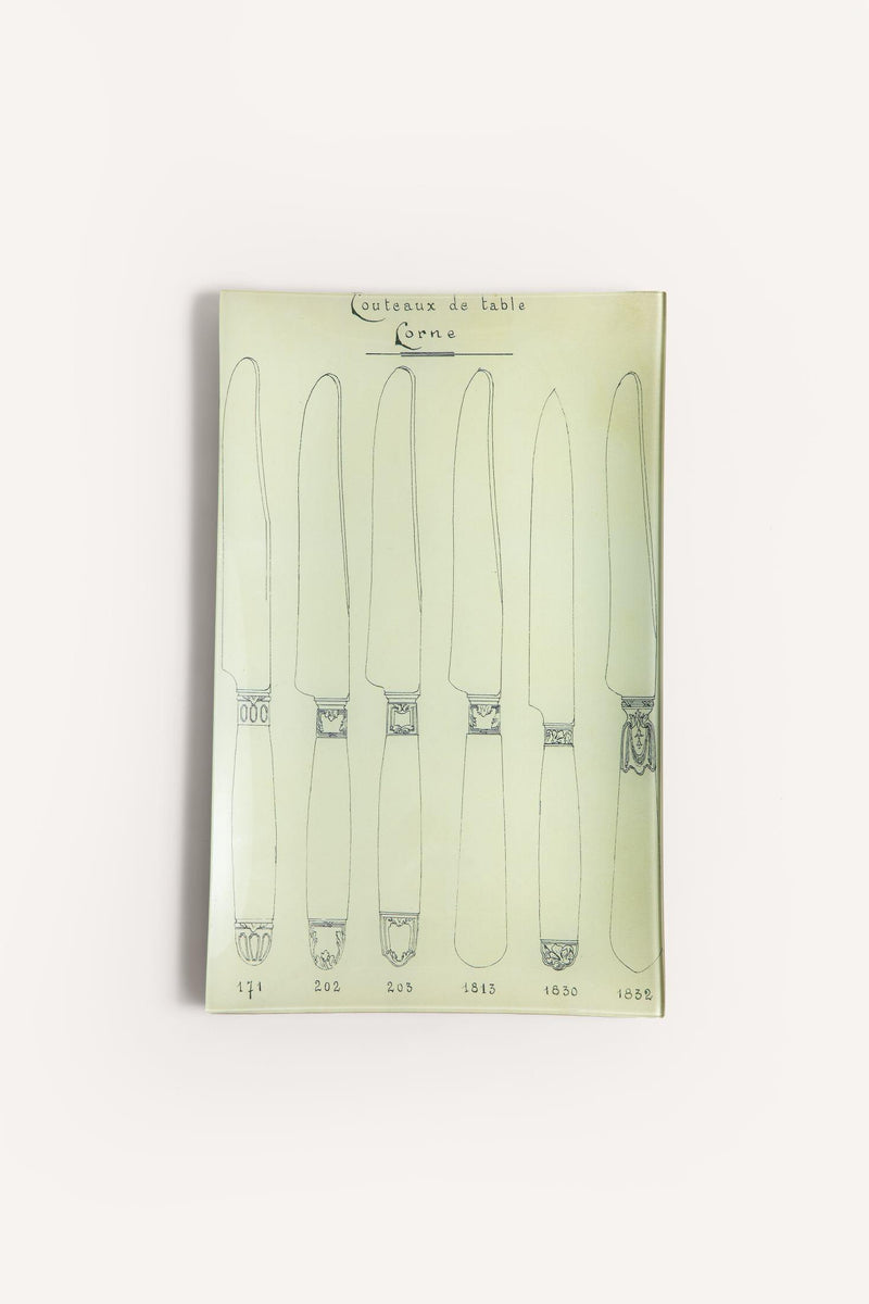 COUTEAUX DE TABLE  TRAY JDRTCTC 1 John Derian 