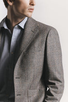 GIACCA WINDSOR <BR/>FLANELLA DI LANA JKSBFLWLF5 810 Raw 