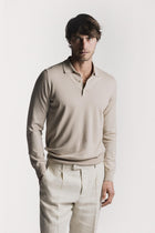 Polo Fitz cotone cashmere KNPLSCWBGS6 447 Raw 