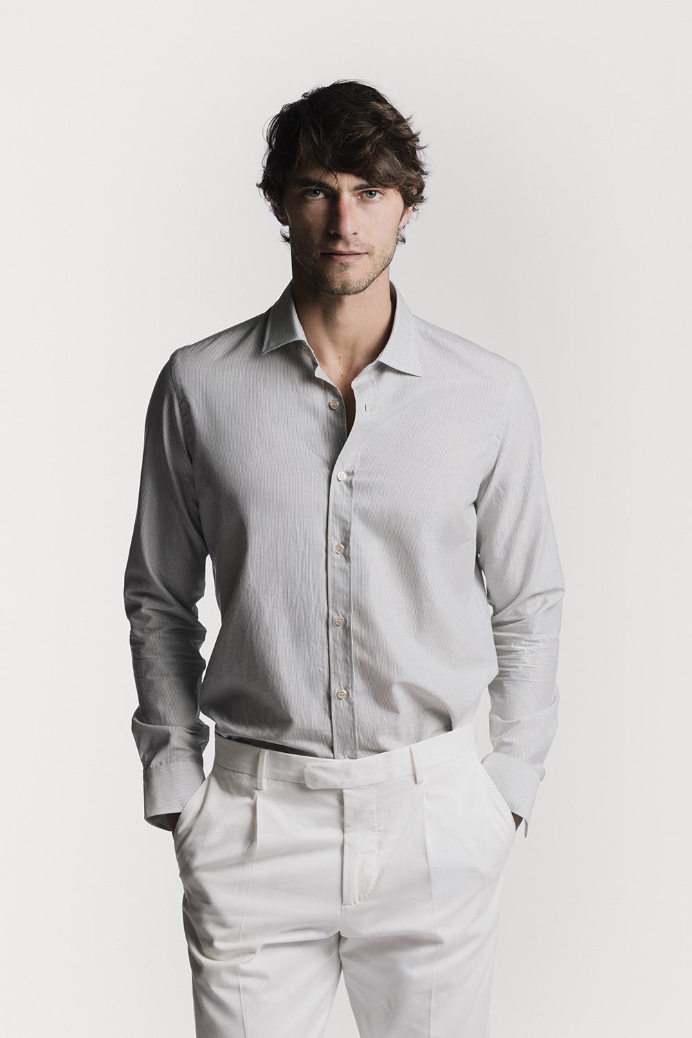 Pantalone Lawrence cotone 2 ply TRPLCDCRS6 01 Raw 