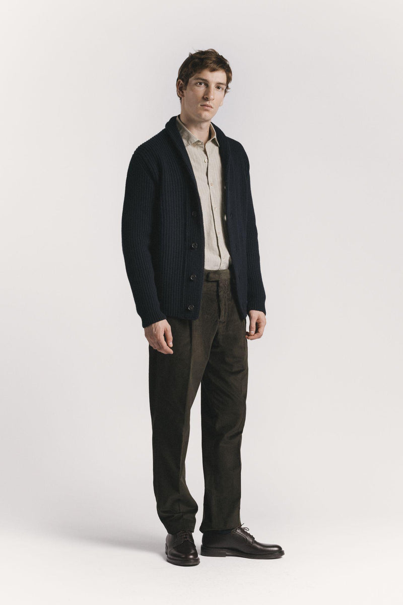 PANTALONE LAWRENCE VELLUTO A COSTE<BR/> TRPLCOMGF5 580 Raw 