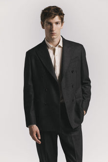 GIACCA LORD FLANELLA DI LANA<BR/><BR/> JKDBFLCHF5 880 Raw 